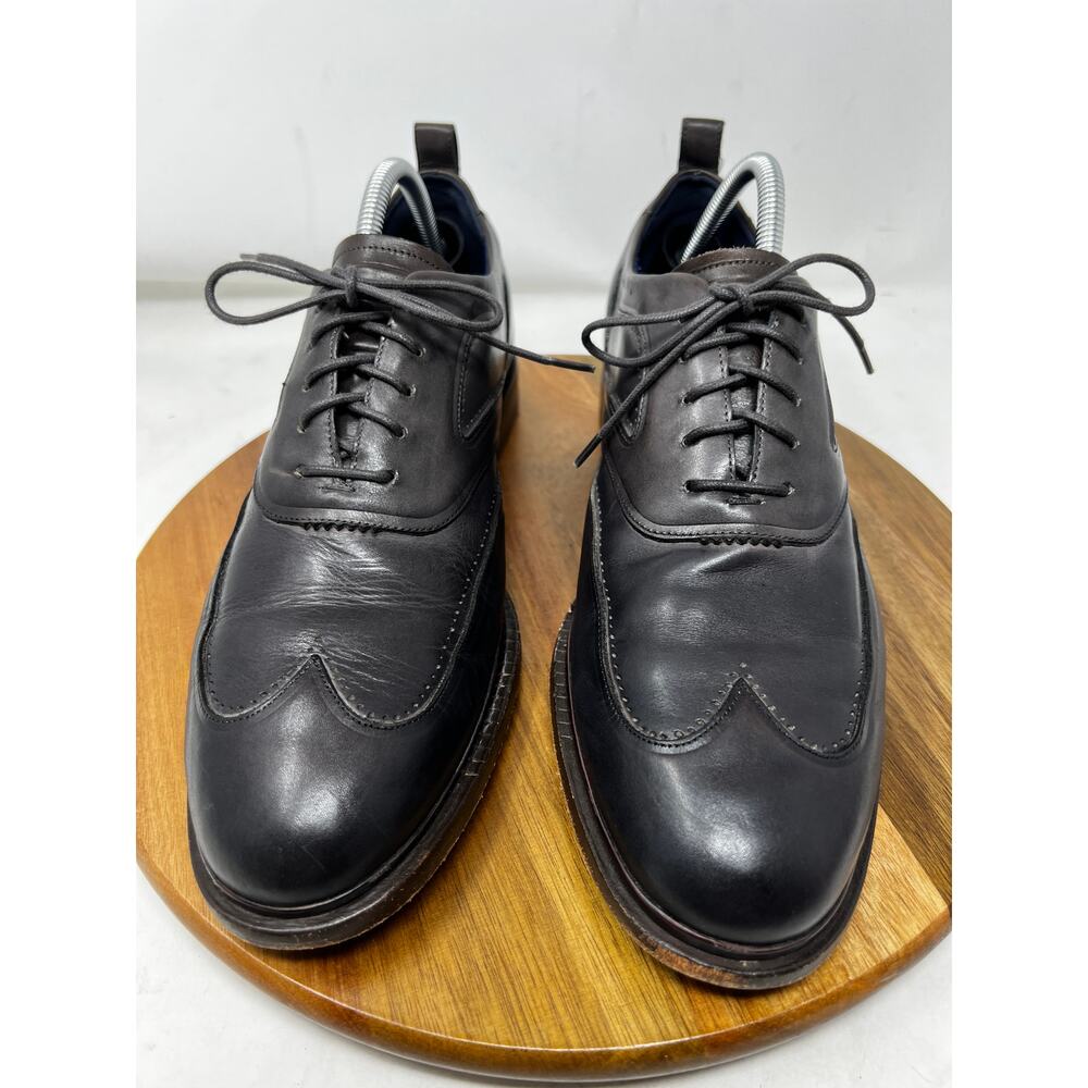 Cole Haan‎ Washington Oxford Mens 9.5 M Grand 2.0 Metallic Pewter Brown - Picture 8 of 12